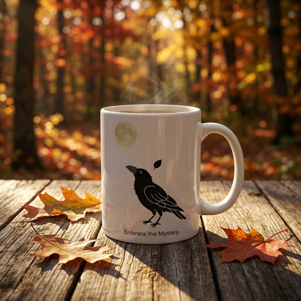 Rakasu Embrace the Mystery mug