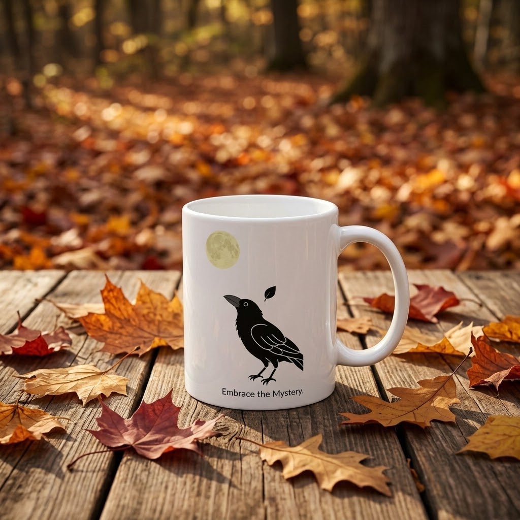 Rakasu Embrace the Mystery mug