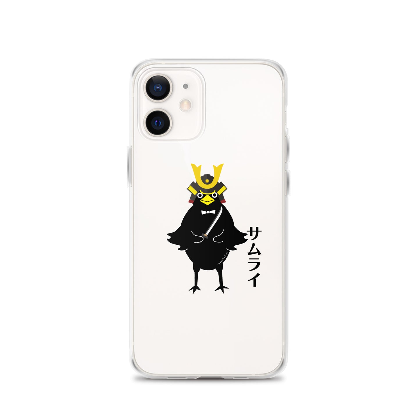 Clear Case for iPhone® Samurai Crow