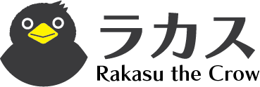 Rakasu the Crow logo