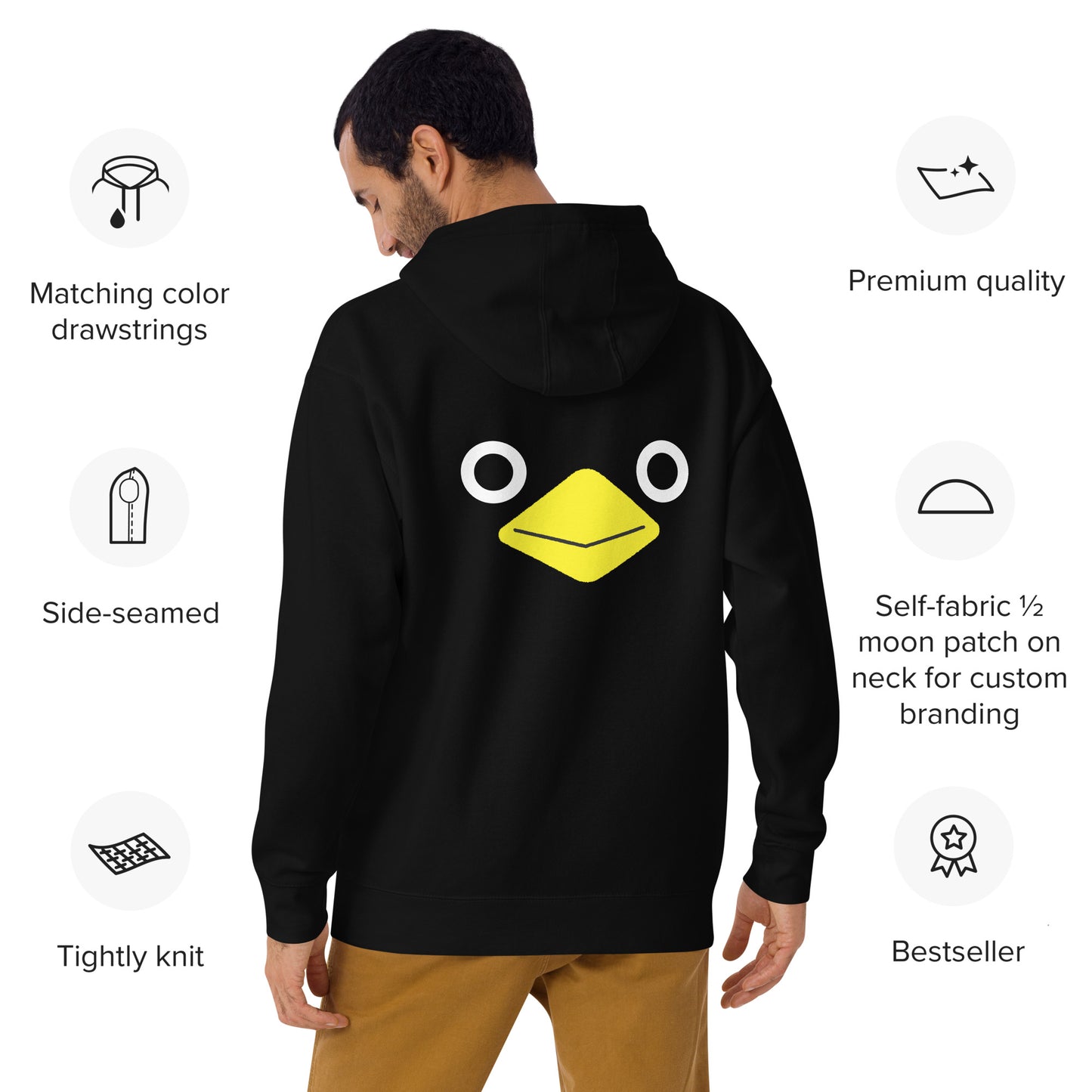 Unisex Hoodie Rakasu Black Label