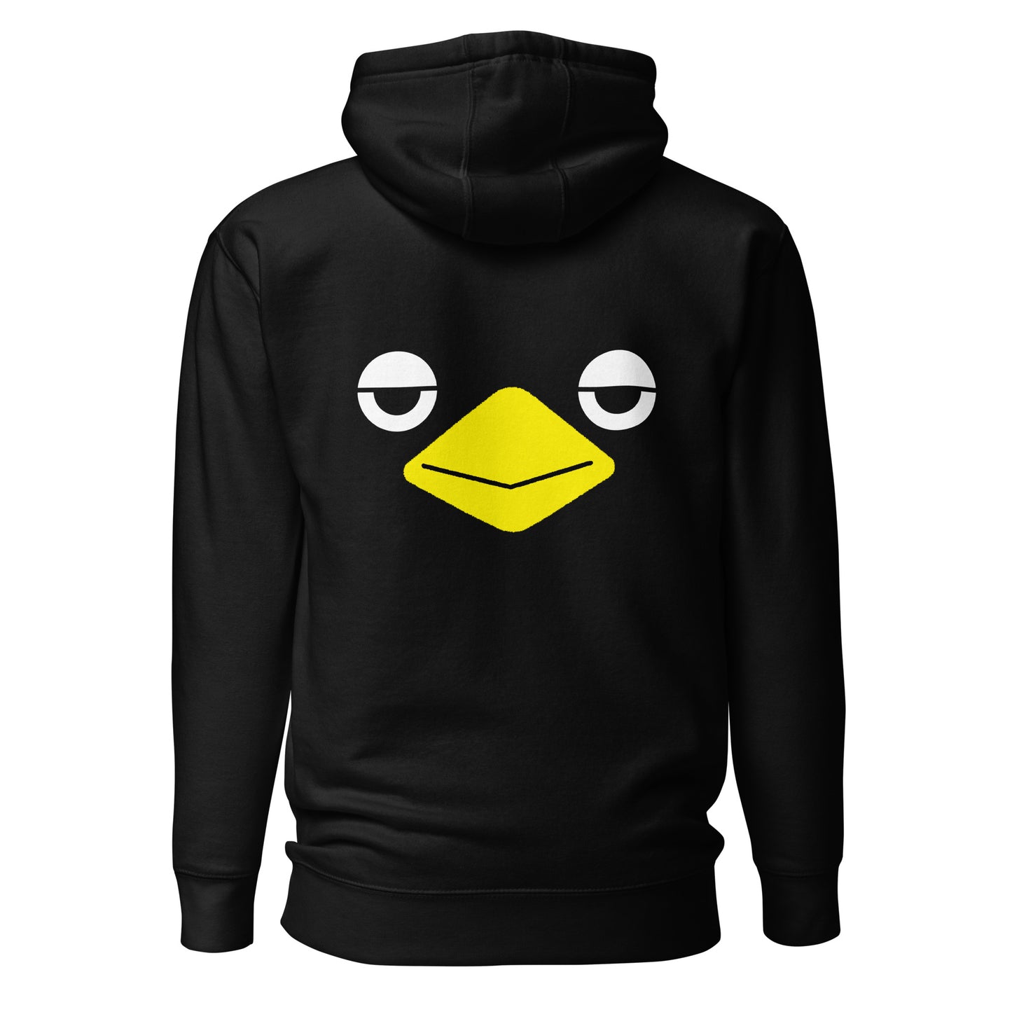 Unisex Back Print Hoodie Sleepy Rakasu Black Label