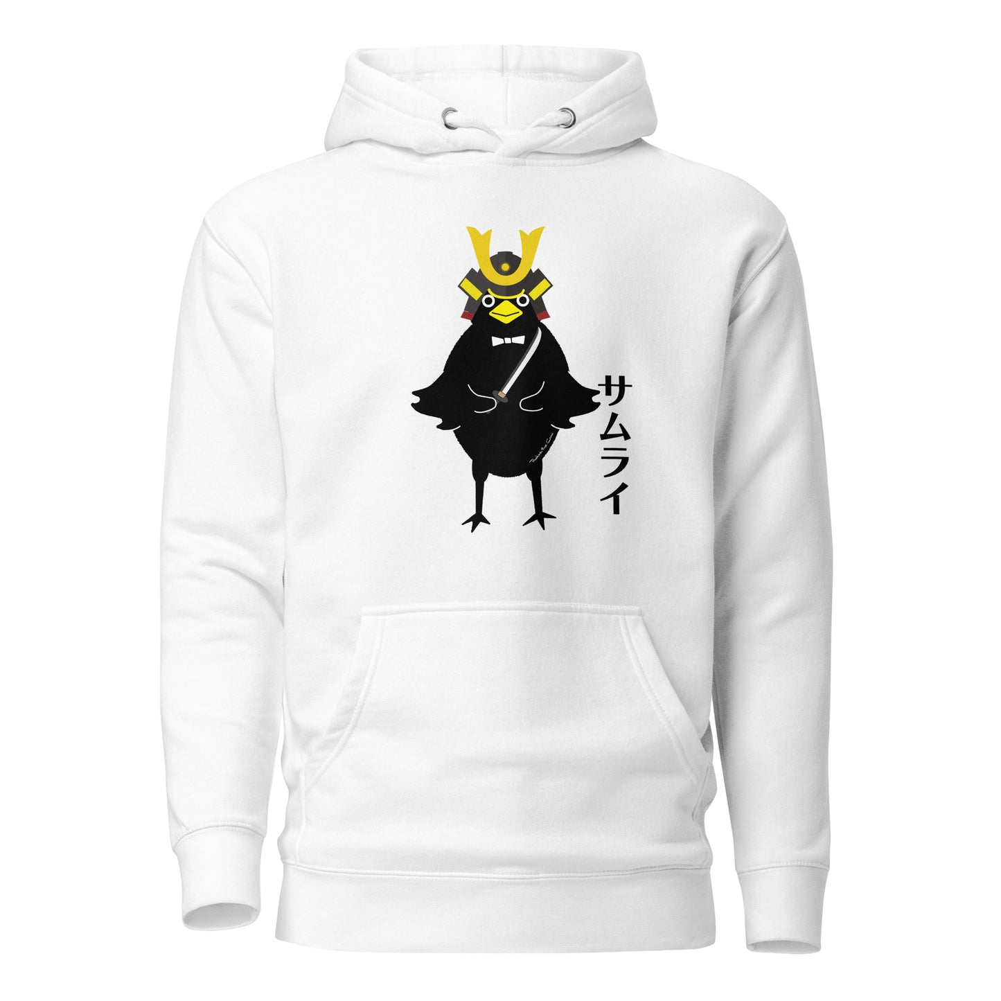 Unisex Hoodie Samurai Crow