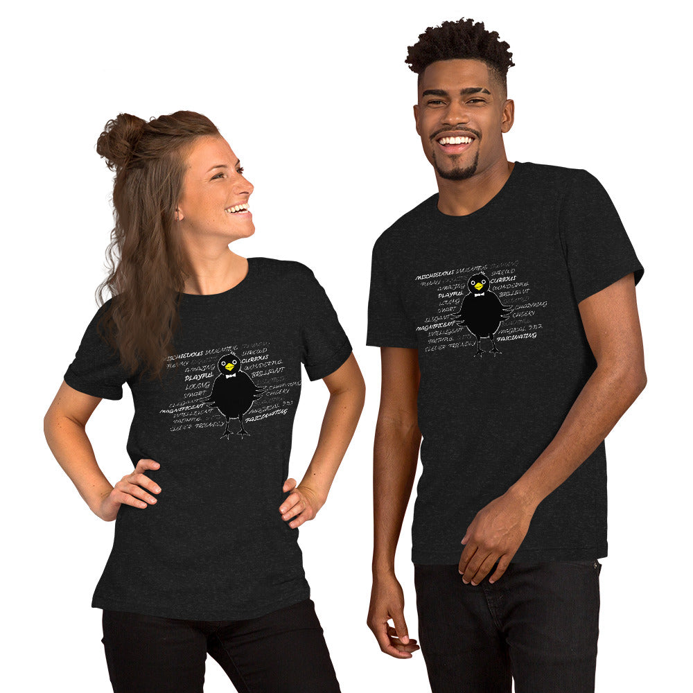 Amazing Rakasu Unisex t-shirt Black