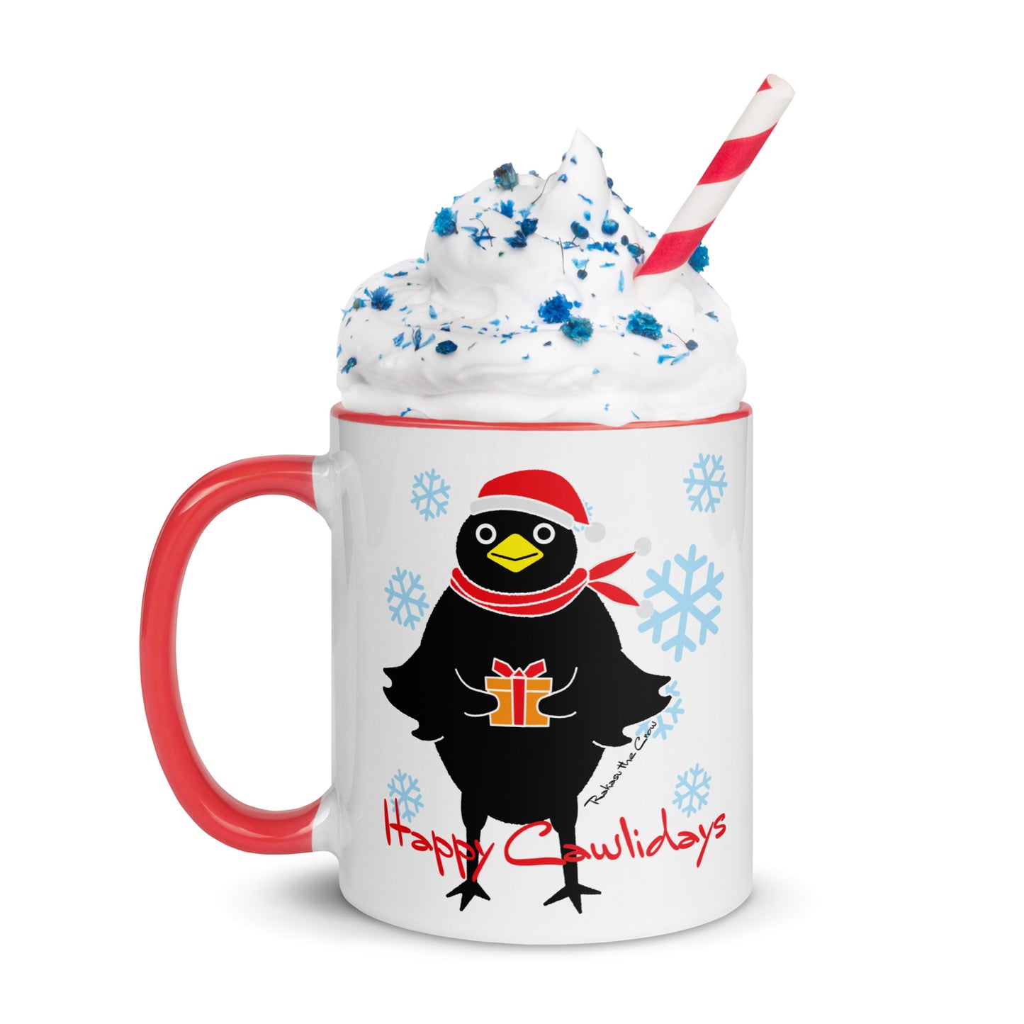 Rakasu Happy Cawliday Mug 11oz