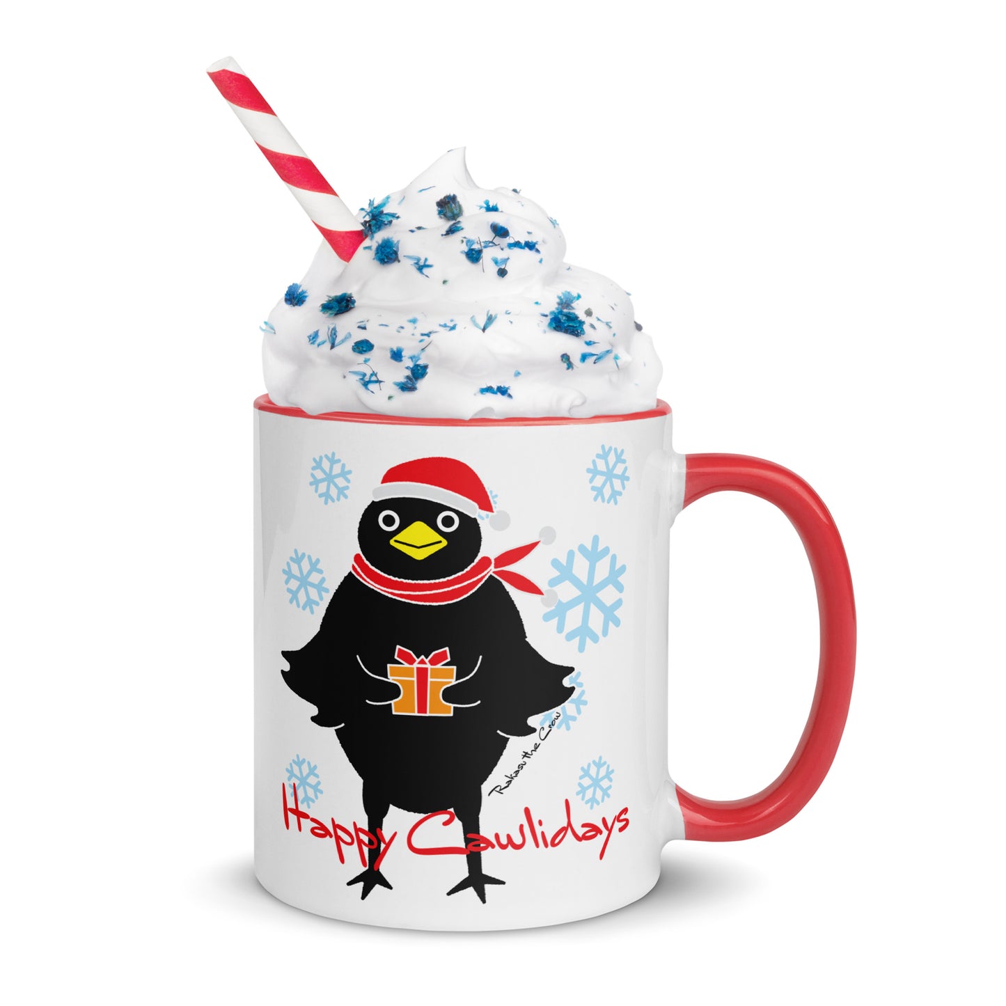 Rakasu Happy Cawliday Mug 11oz