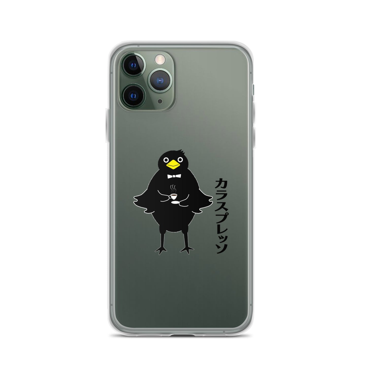 Clear Case for iPhone® Crowspresso