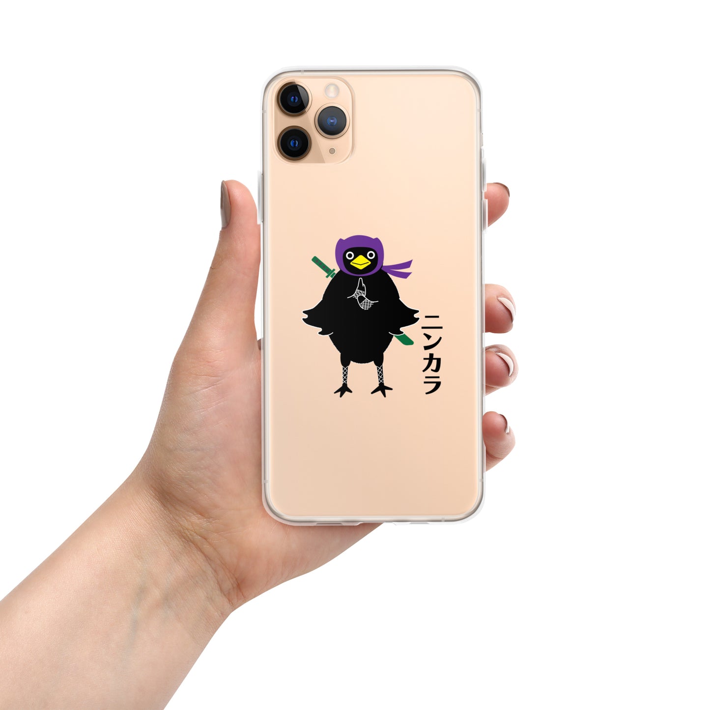 Clear Case for iPhone® Crow Ninja