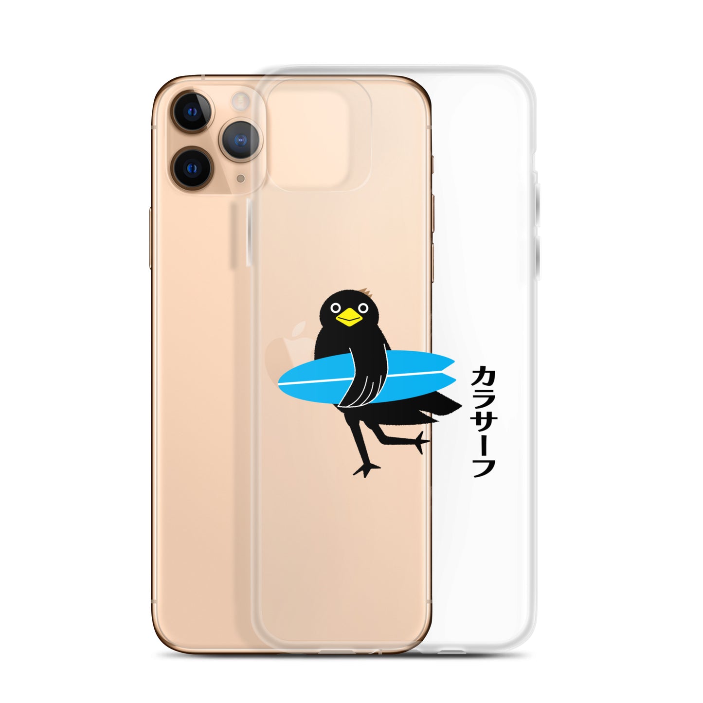 iPhone® Case Surfing Crow