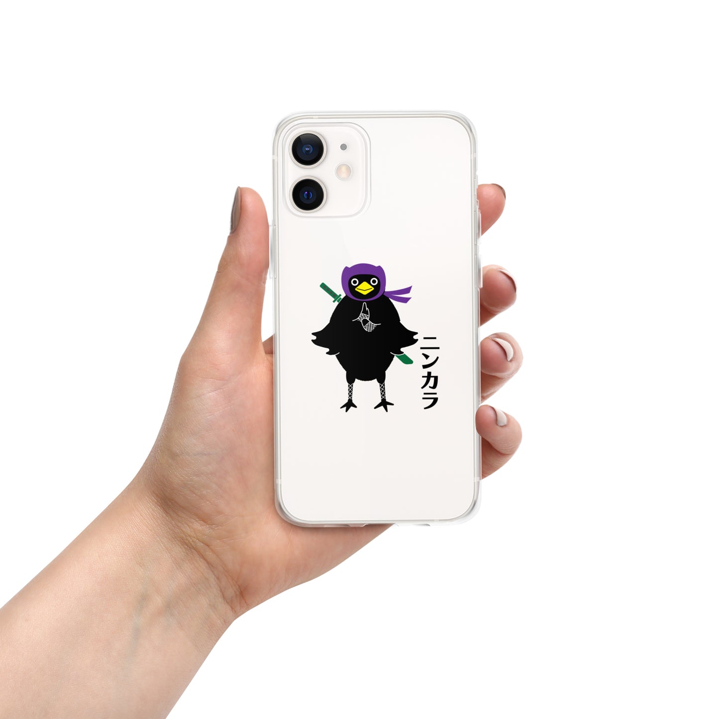 Clear Case for iPhone® Crow Ninja