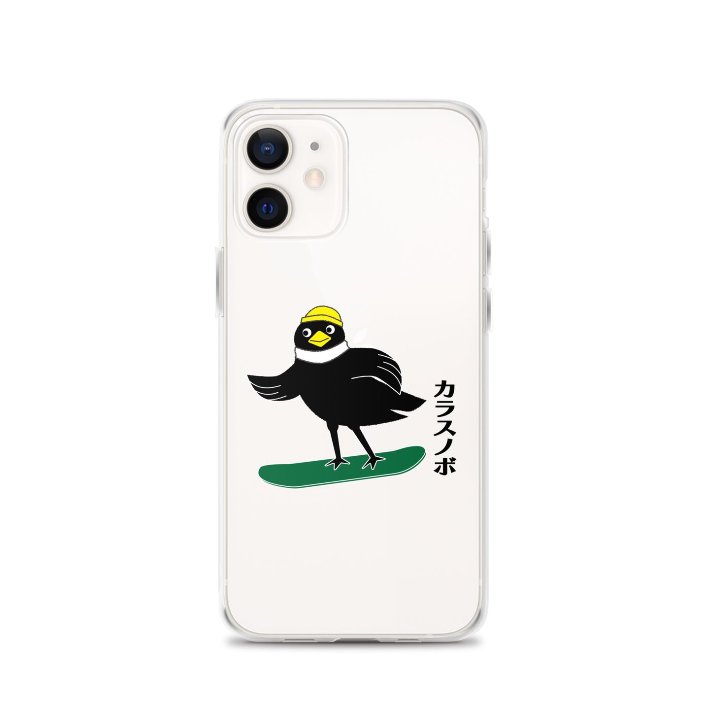 iPhone Case Snowboarding Crow