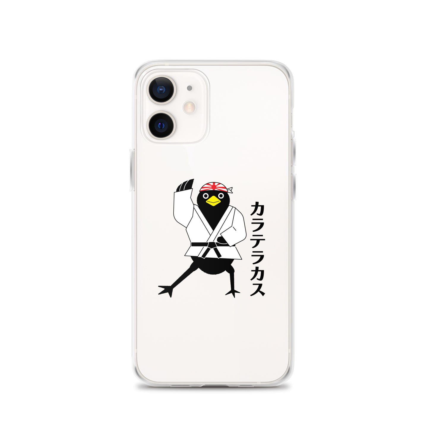 Clear Case for iPhone® Karate Crow