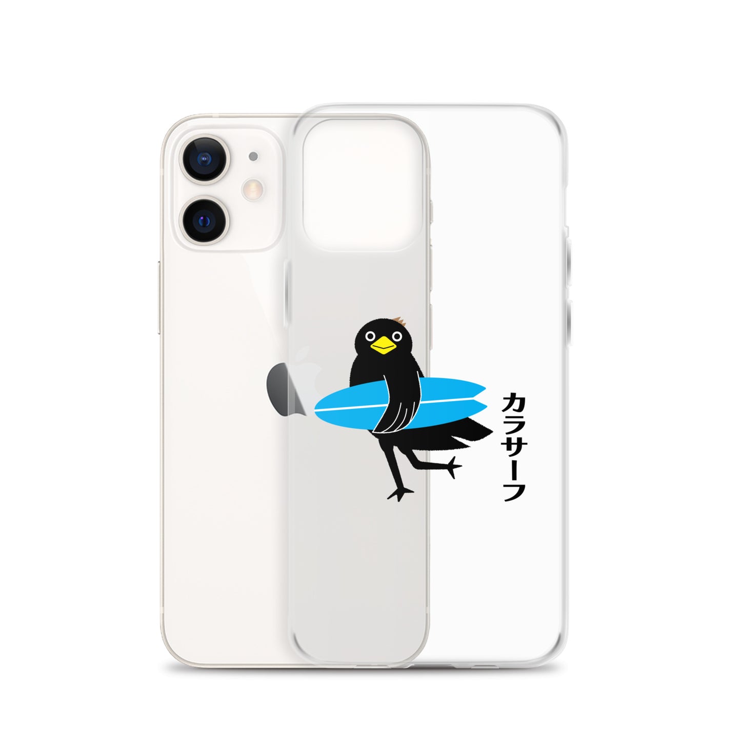 iPhone® Case Surfing Crow