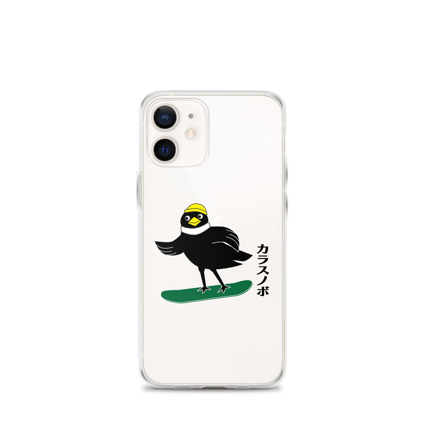 iPhone Case Snowboarding Crow