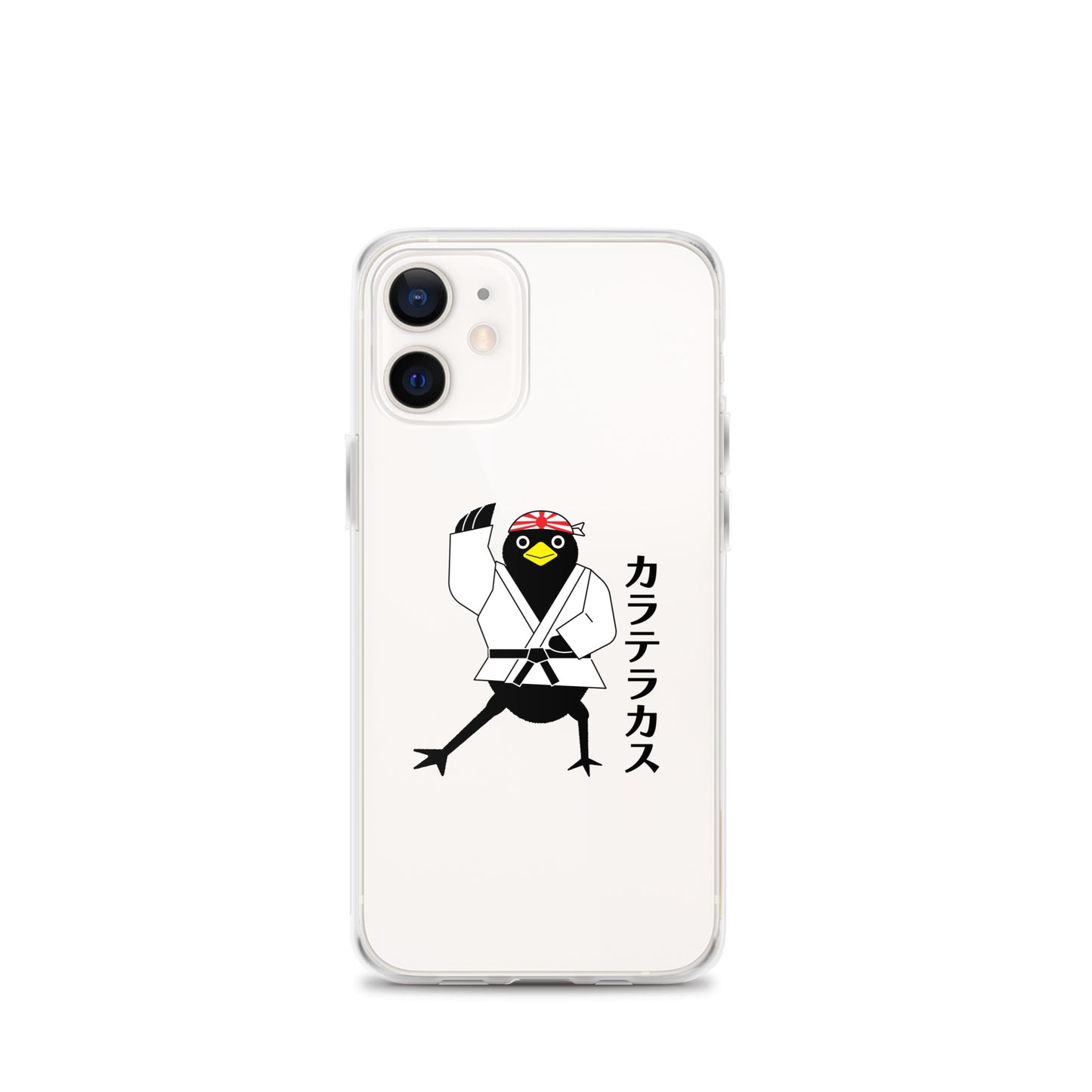 Clear Case for iPhone® Karate Crow