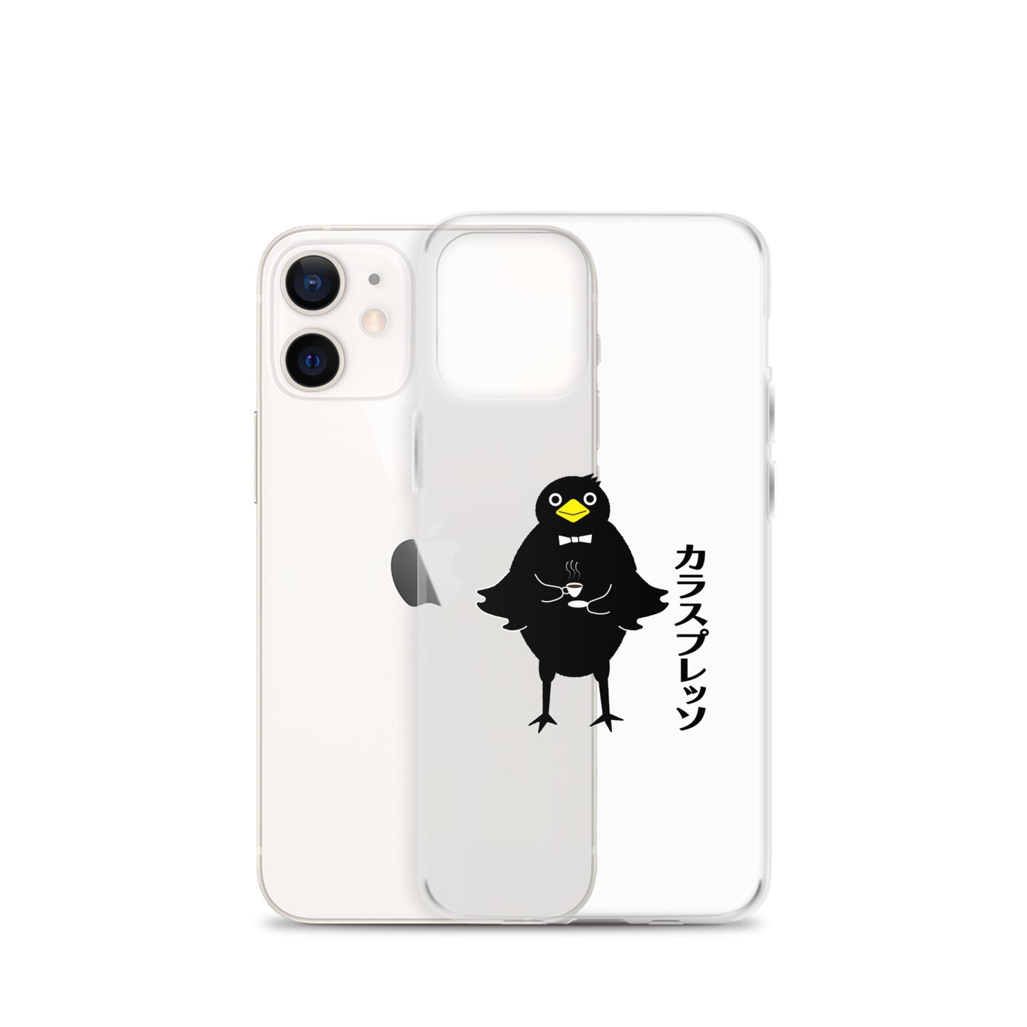 Clear Case for iPhone® Crowspresso