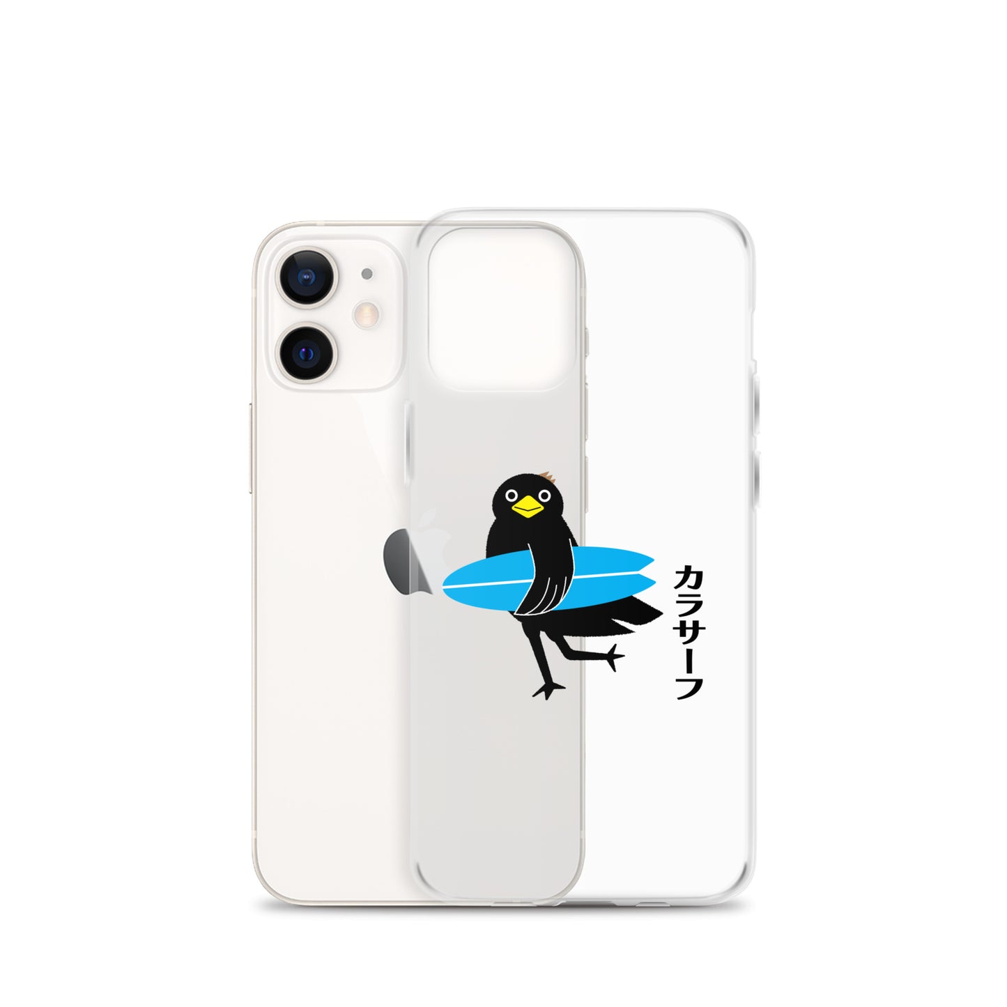 iPhone® Case Surfing Crow