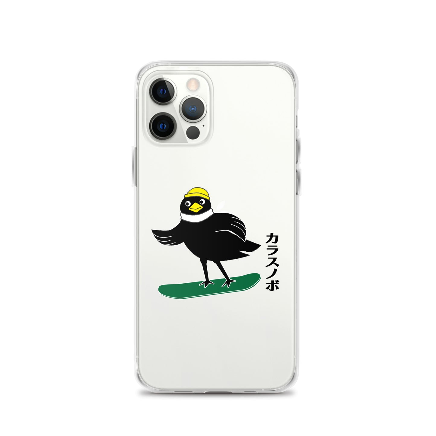 iPhone Case Snowboarding Crow