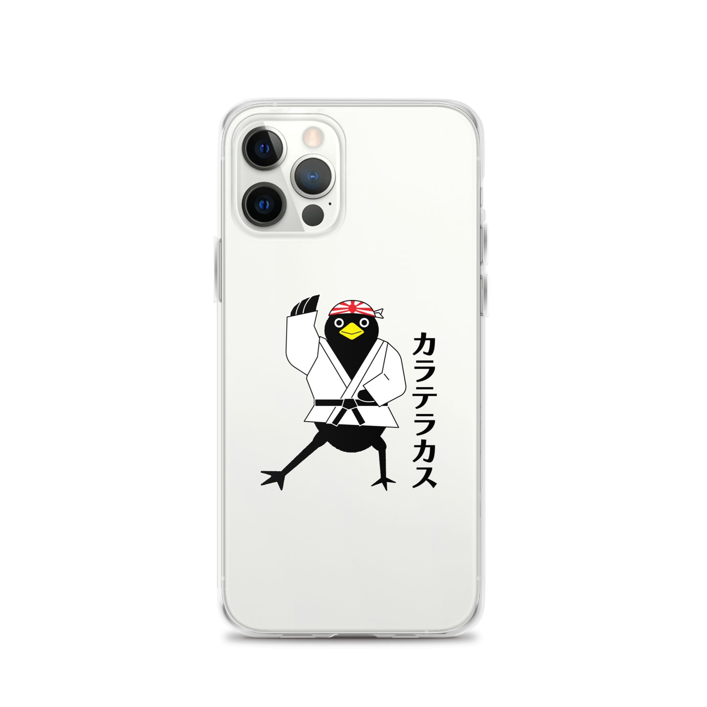 Clear Case for iPhone® Karate Crow
