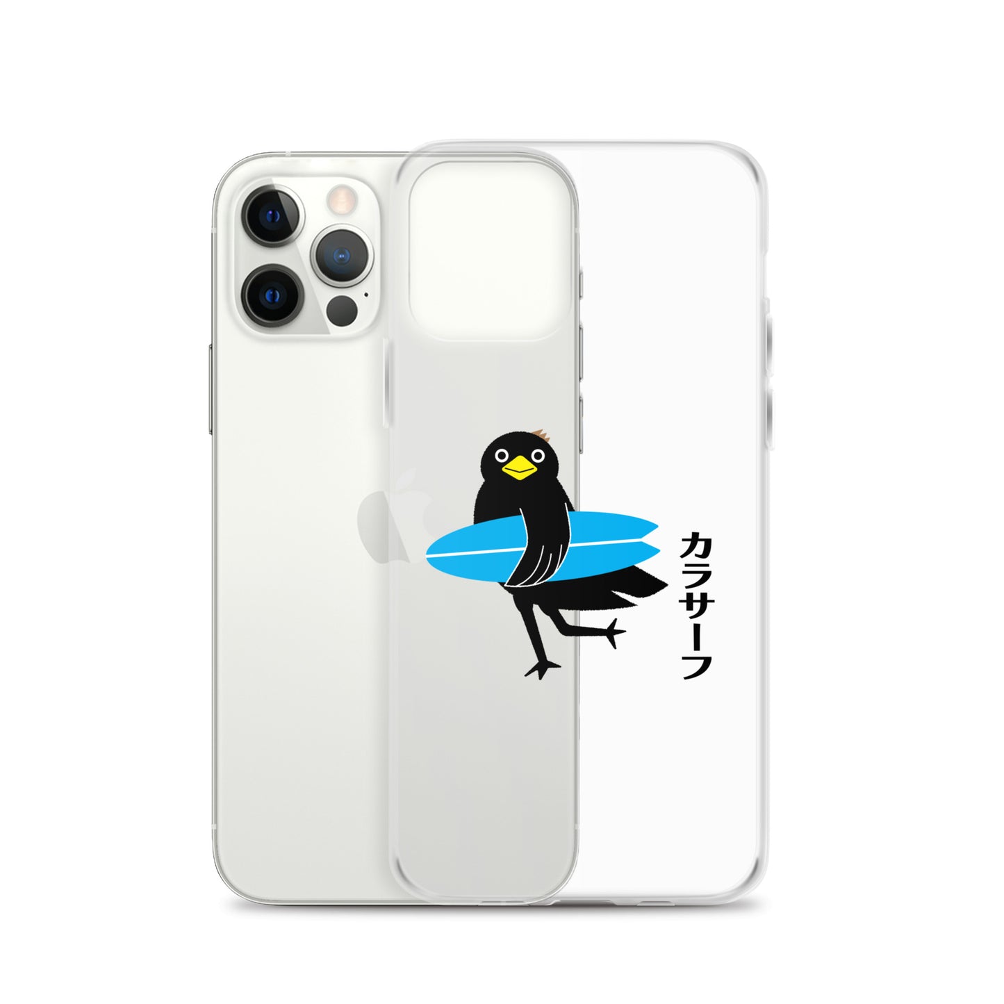 iPhone® Case Surfing Crow