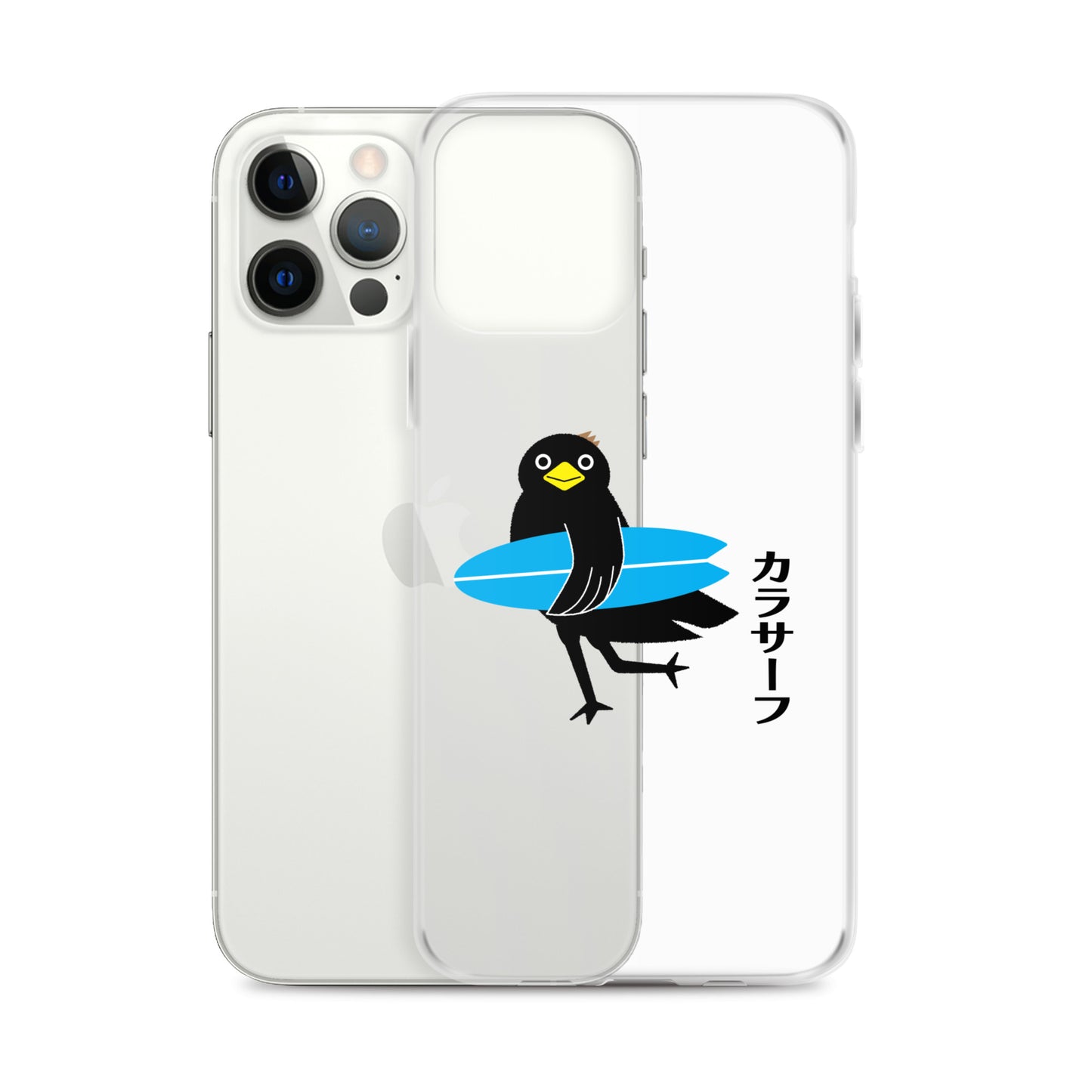 iPhone® Case Surfing Crow