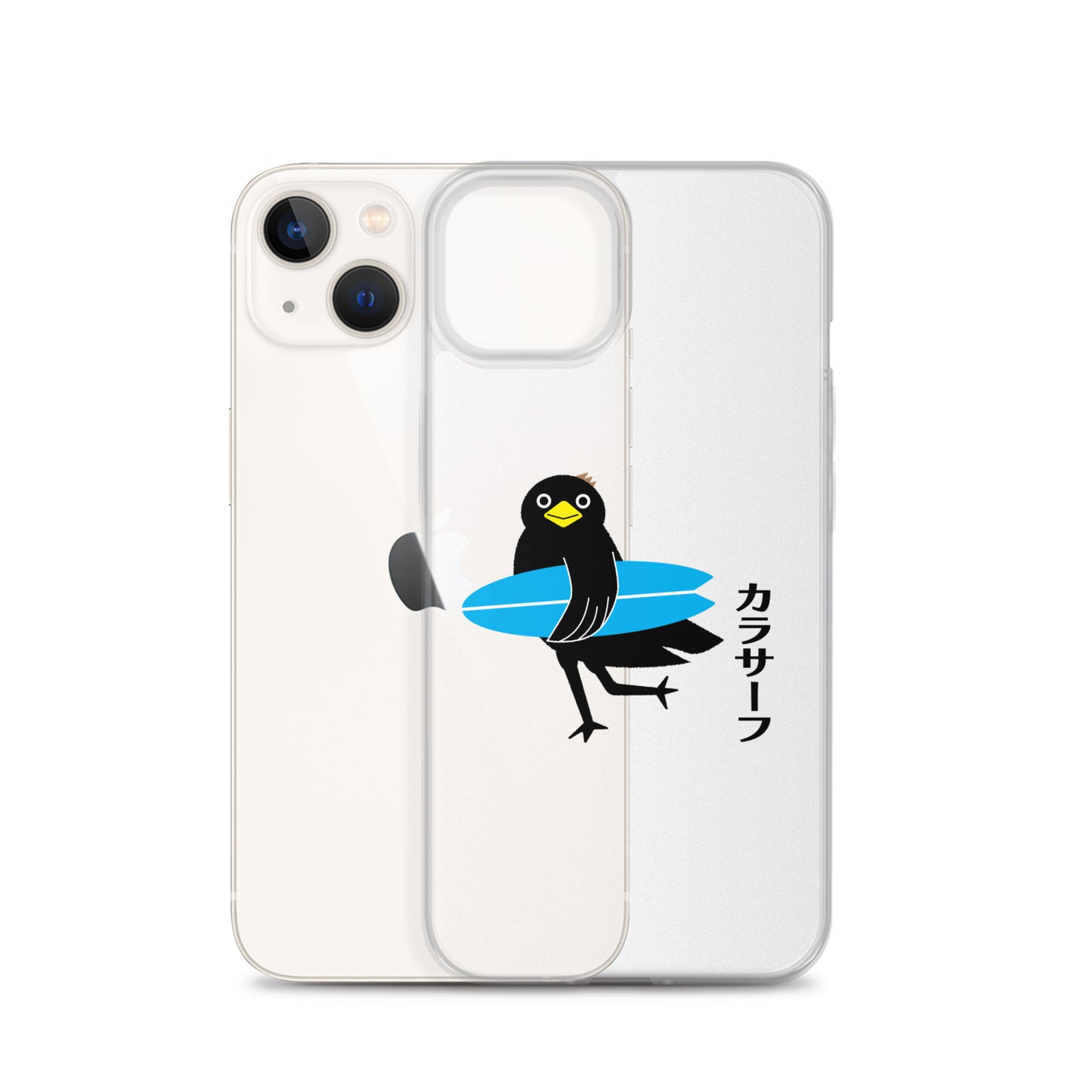 iPhone® Case Surfing Crow