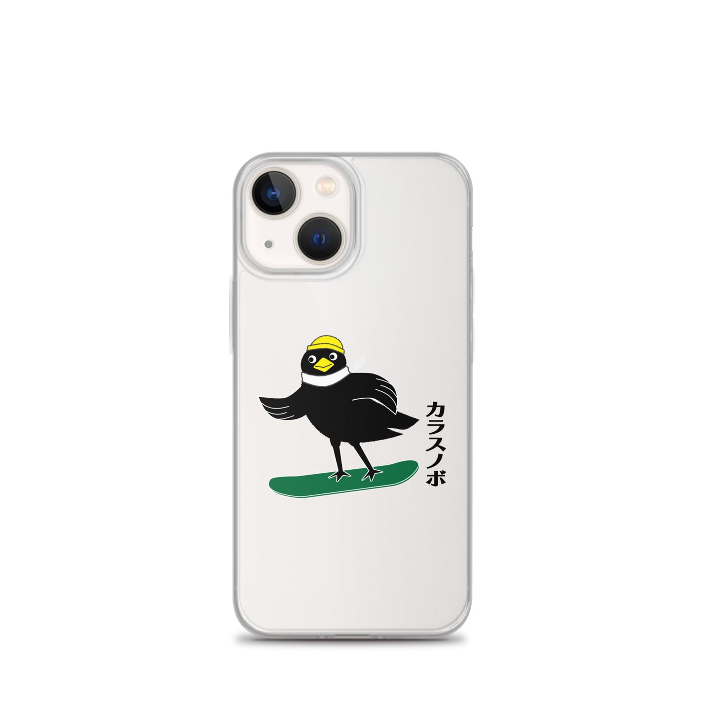 iPhone Case Snowboarding Crow