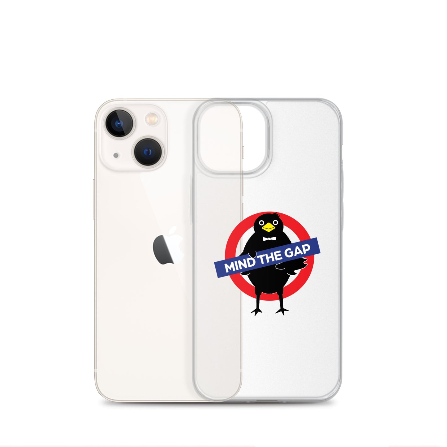 Clear Case for iPhone® Mind the gap
