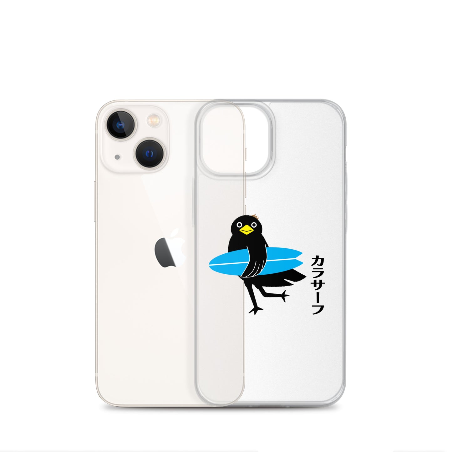 iPhone® Case Surfing Crow