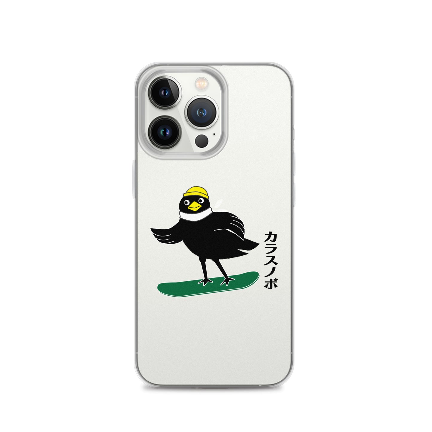 iPhone Case Snowboarding Crow