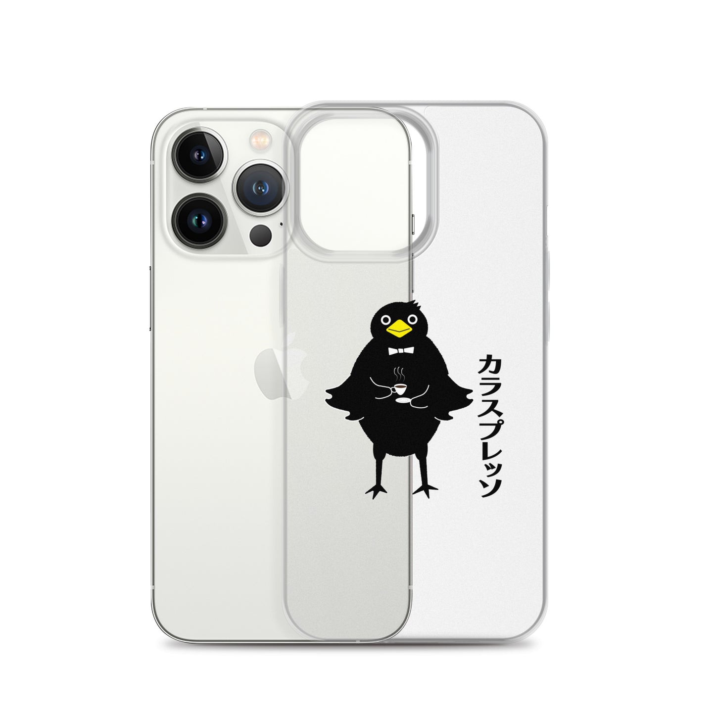 Clear Case for iPhone® Crowspresso