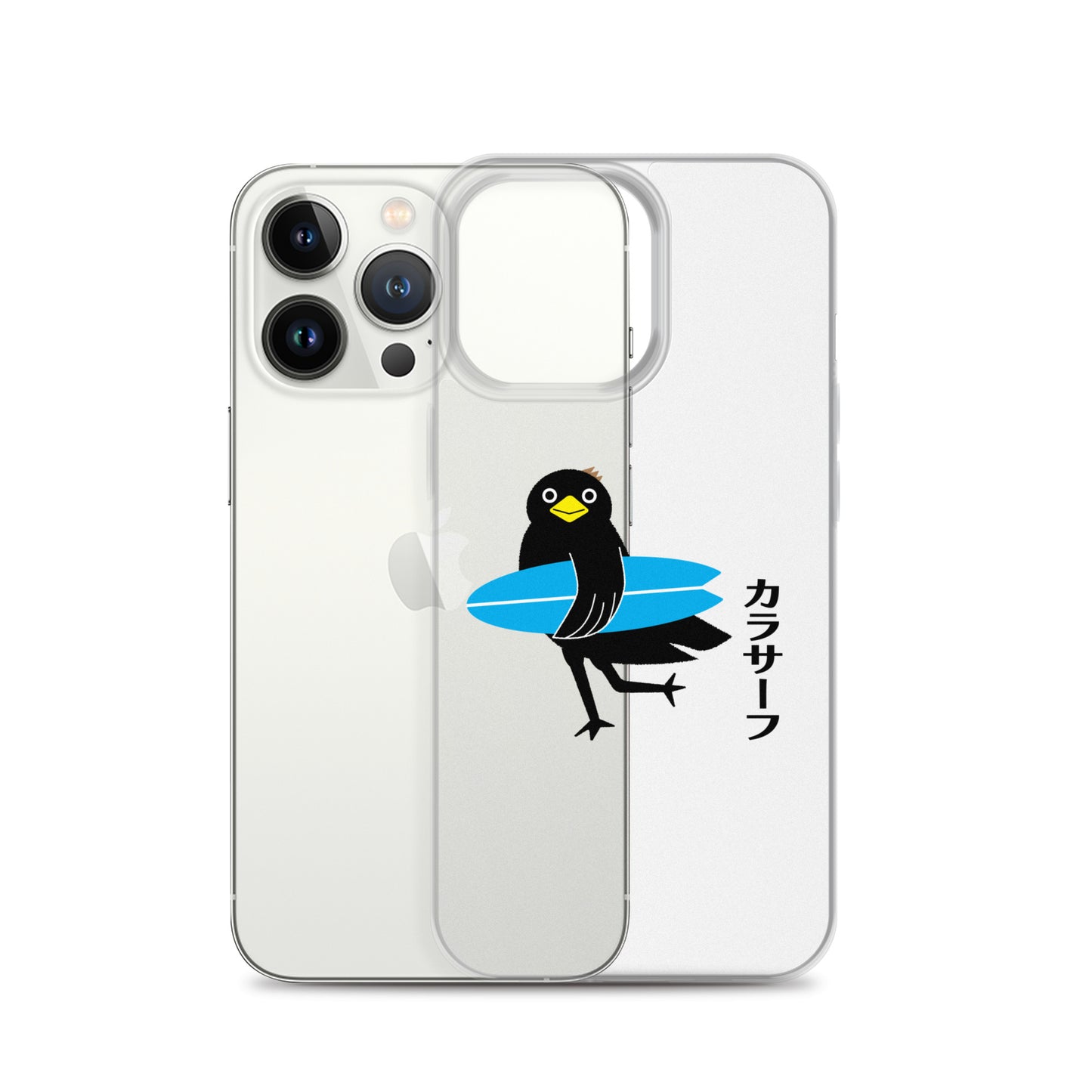 iPhone® Case Surfing Crow