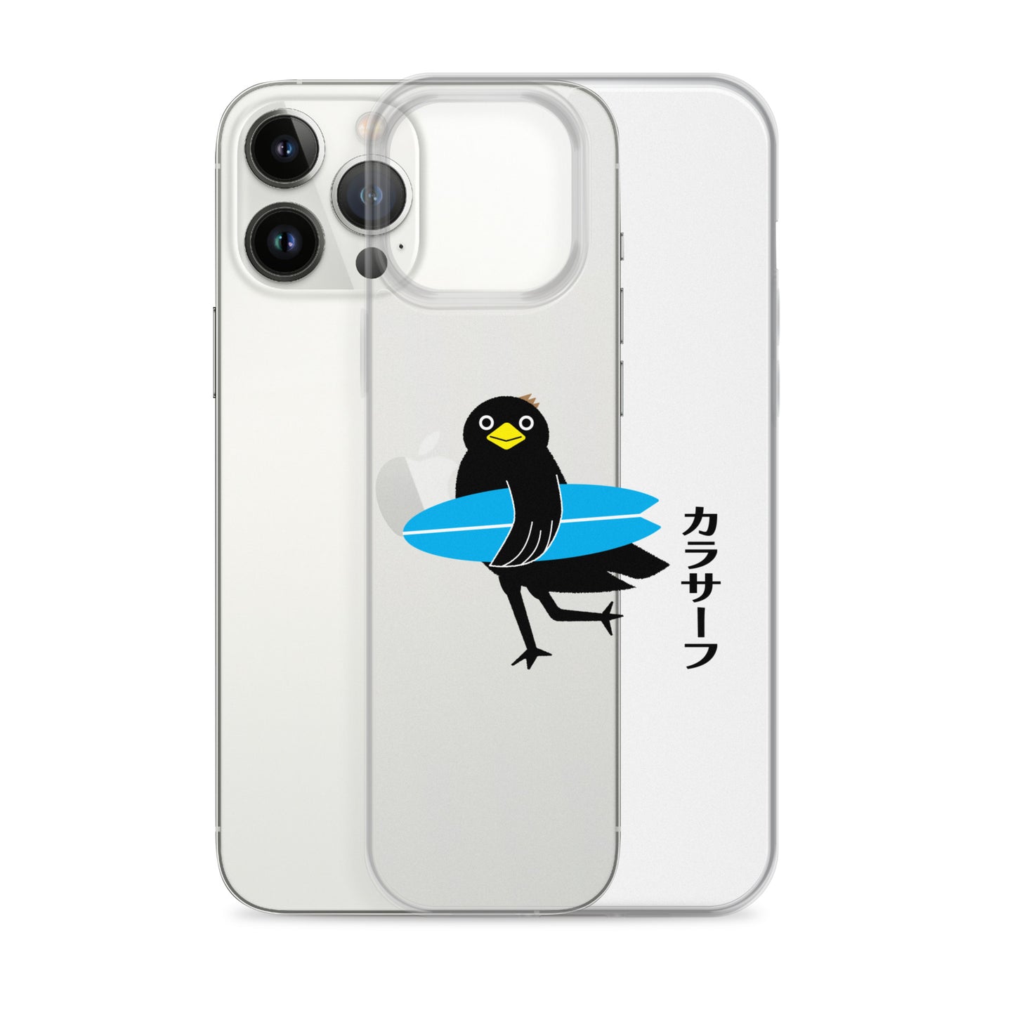 iPhone® Case Surfing Crow