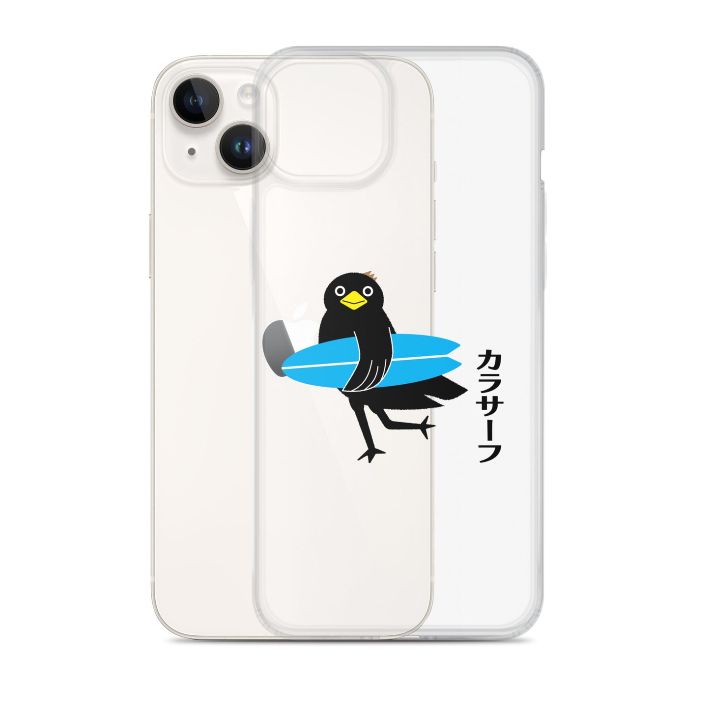 iPhone® Case Surfing Crow