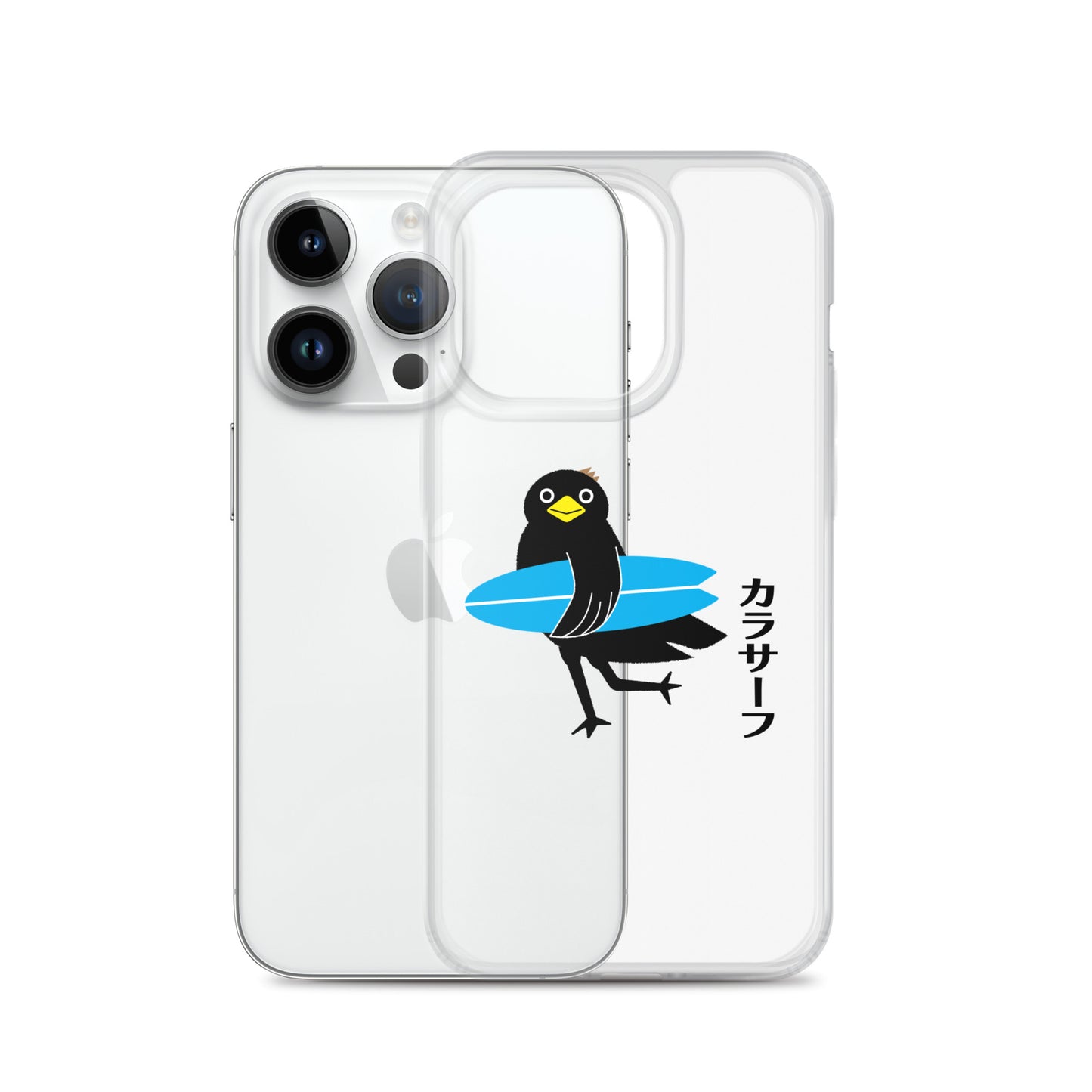 iPhone® Case Surfing Crow