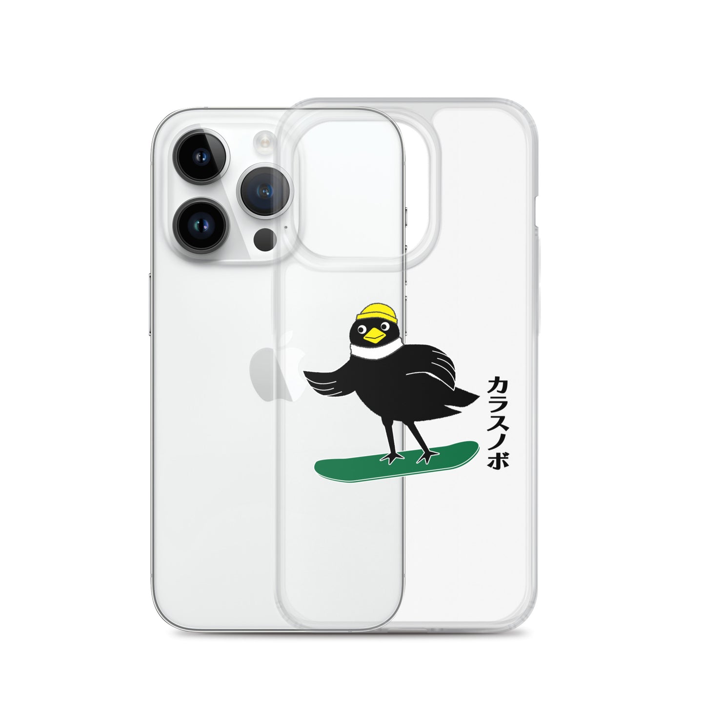 iPhone Case Snowboarding Crow
