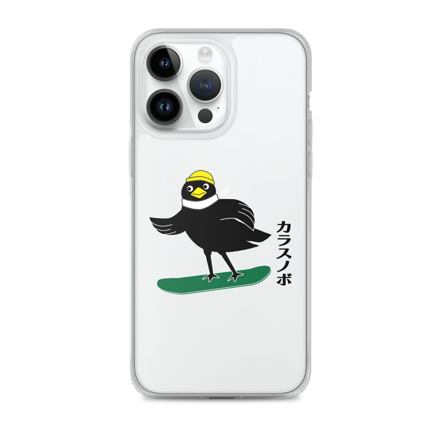 iPhone Case Snowboarding Crow