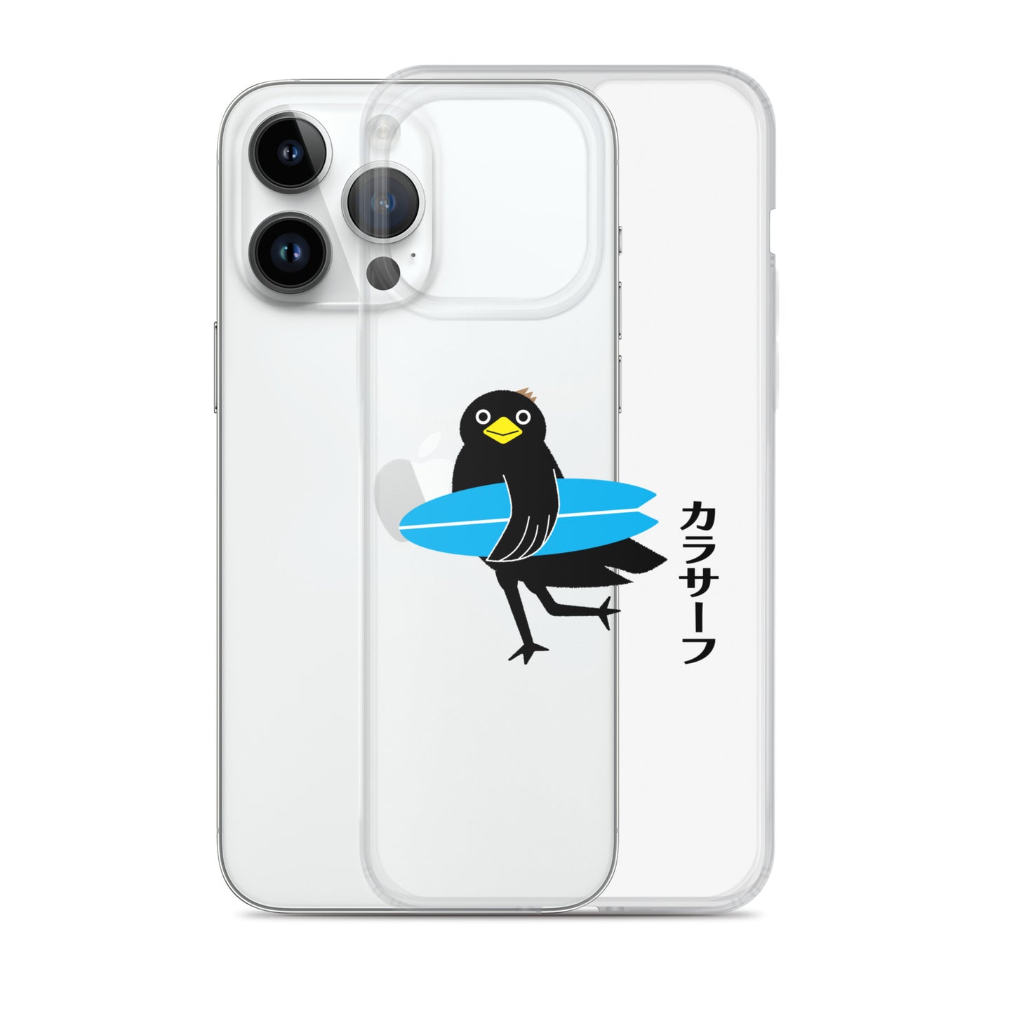 iPhone® Case Surfing Crow