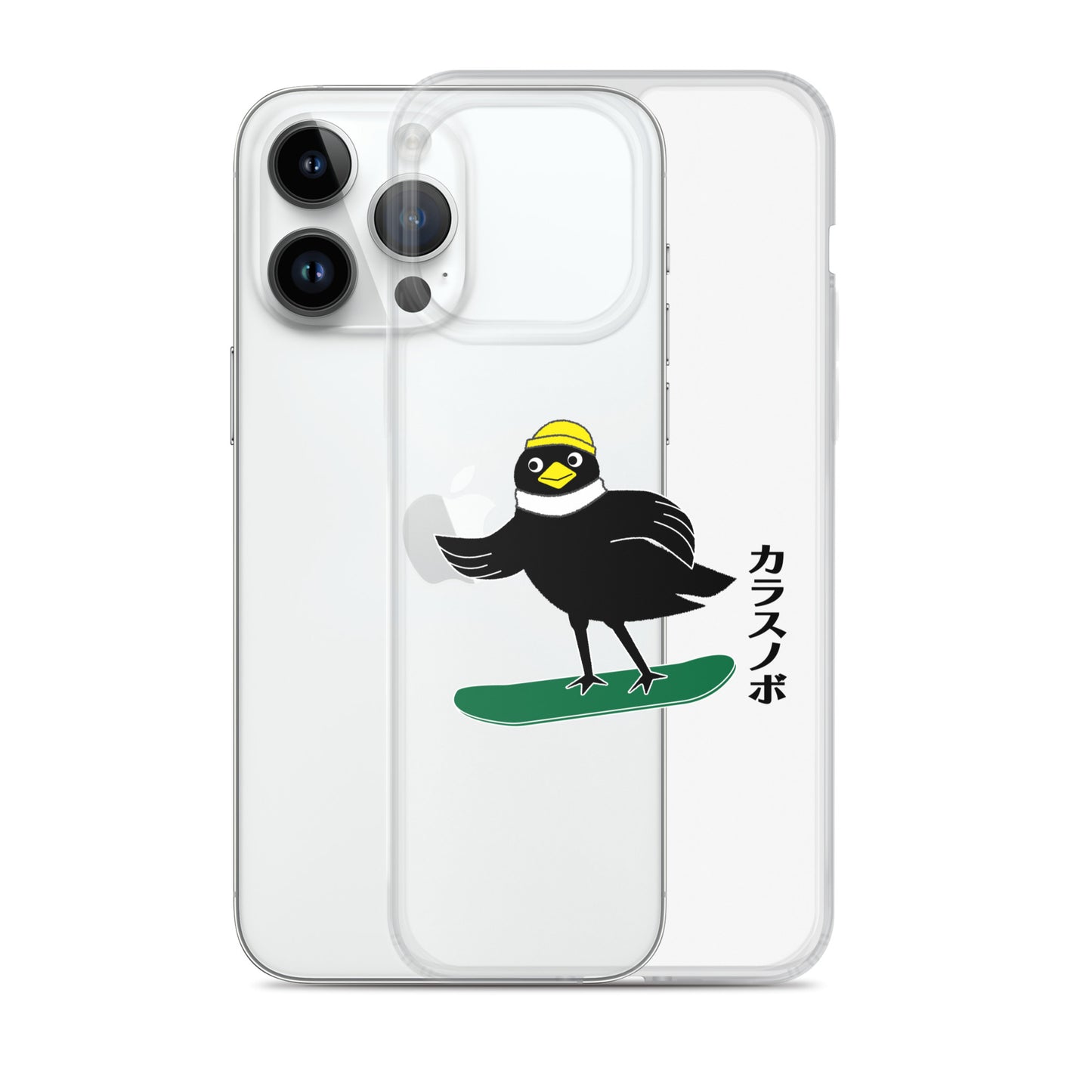 iPhone Case Snowboarding Crow