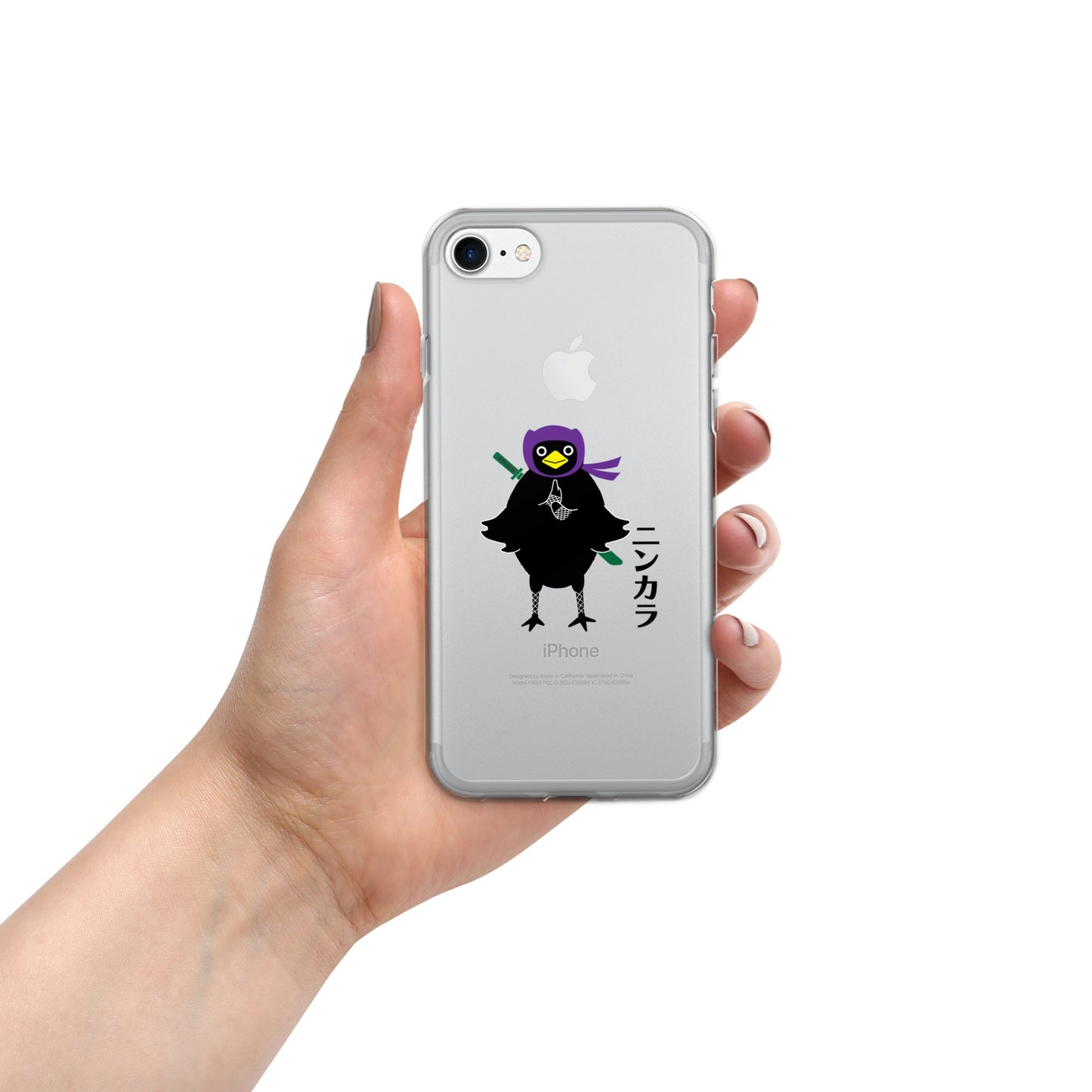 Clear Case for iPhone® Crow Ninja