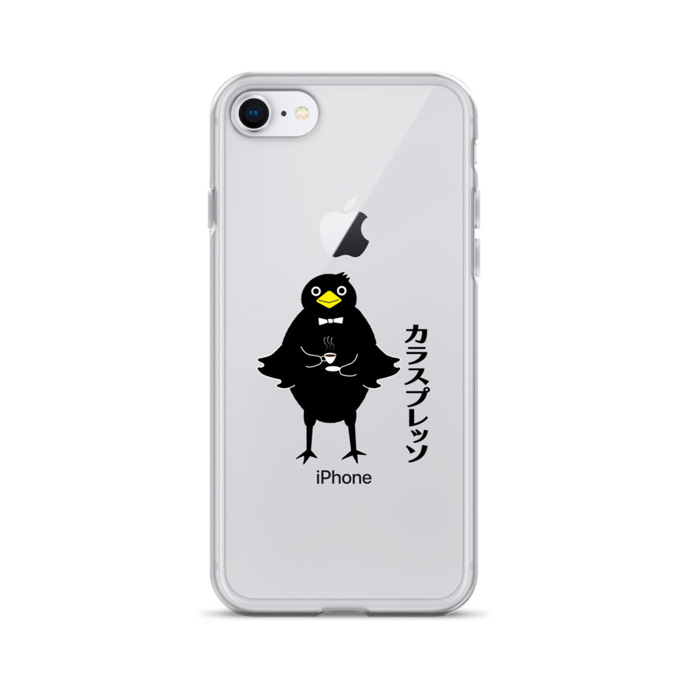 Clear Case for iPhone® Crowspresso