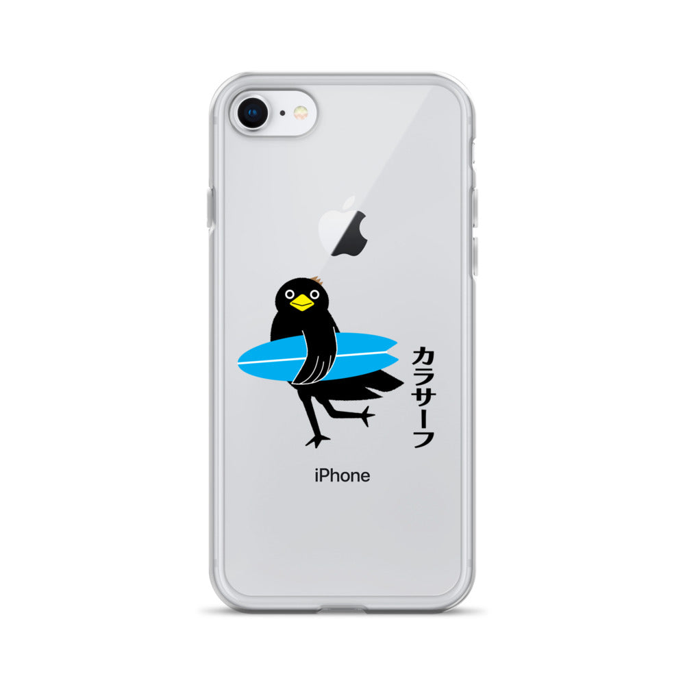 iPhone® Case Surfing Crow