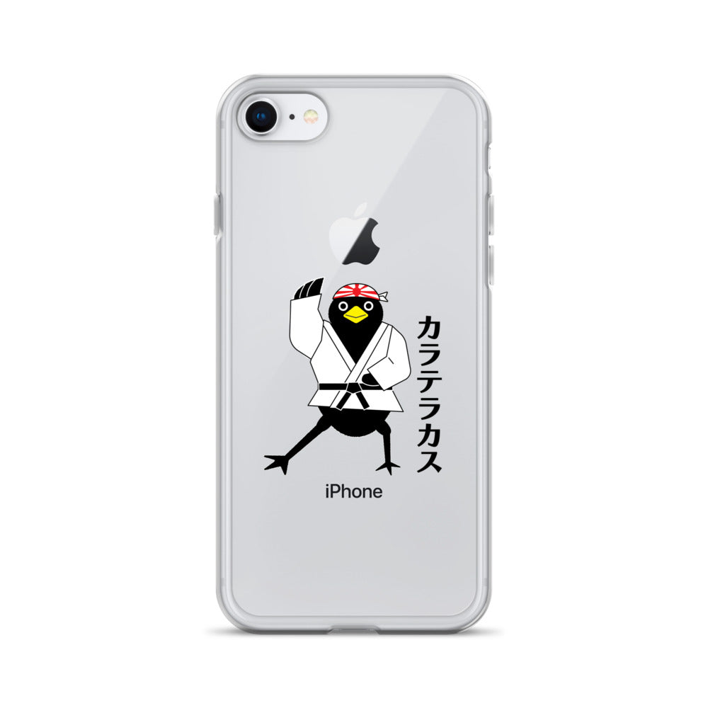 Clear Case for iPhone® Karate Crow