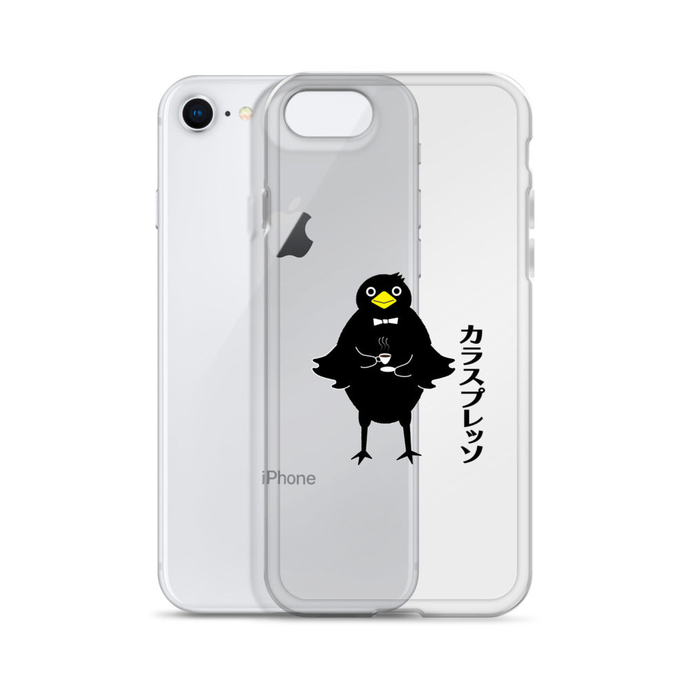 Clear Case for iPhone® Crowspresso