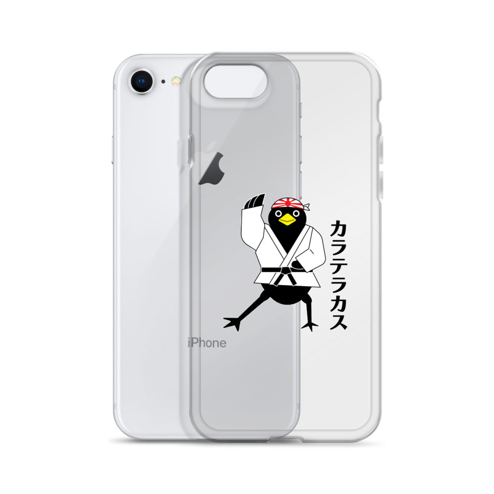 Clear Case for iPhone® Karate Crow
