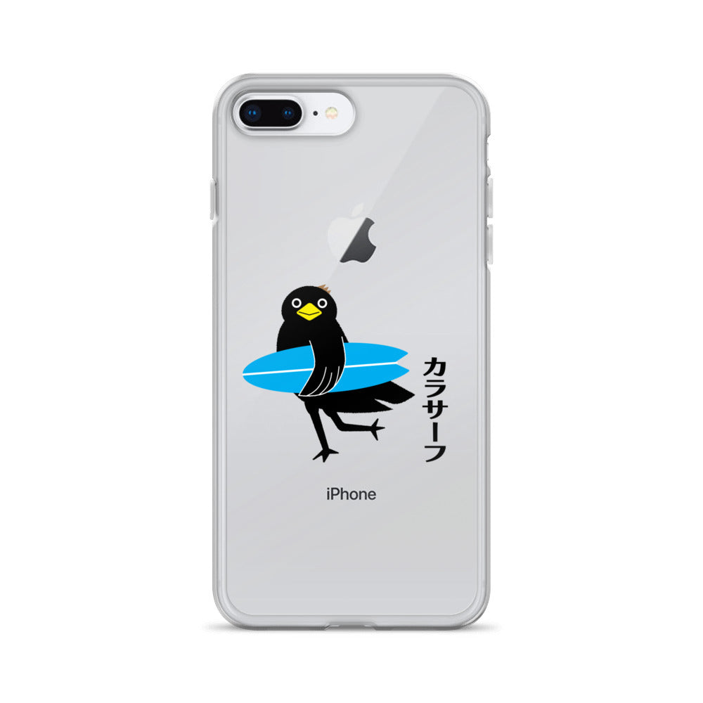 iPhone® Case Surfing Crow