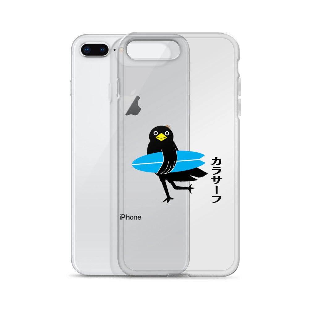 iPhone® Case Surfing Crow