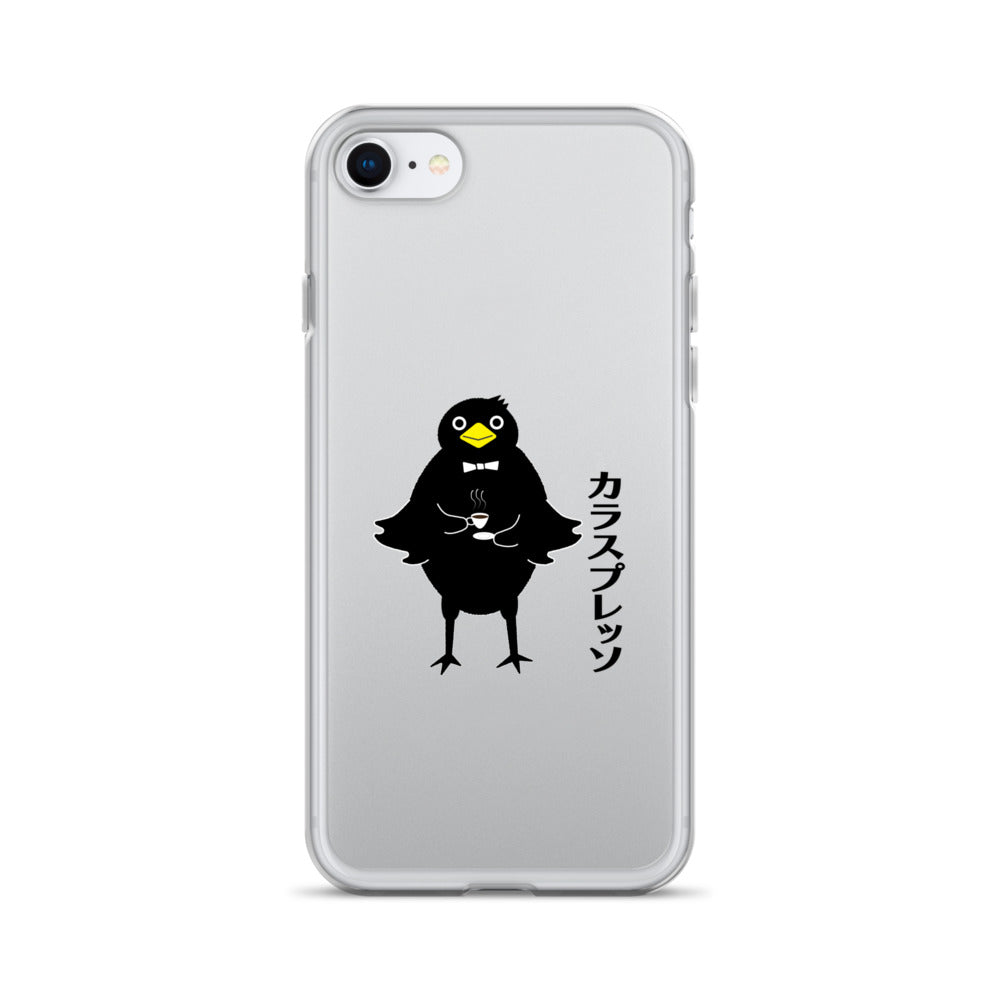Clear Case for iPhone® Crowspresso