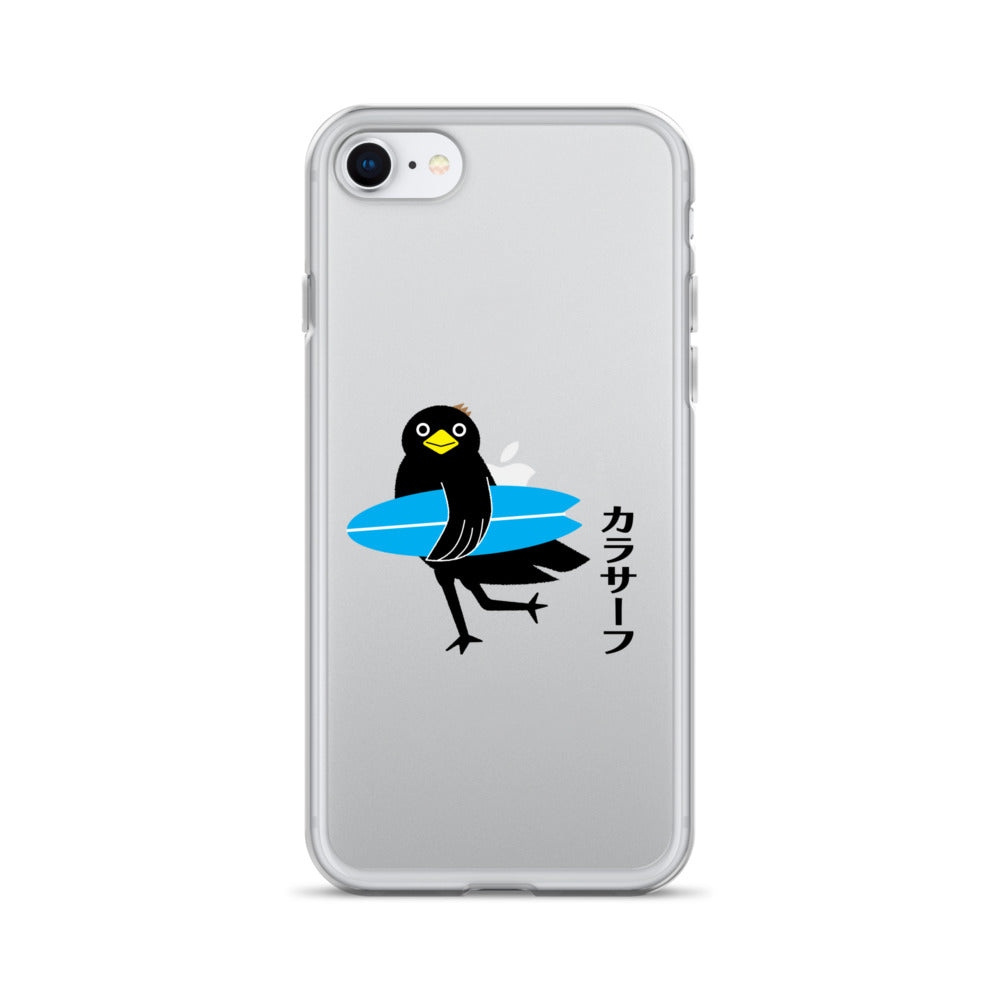 iPhone® Case Surfing Crow