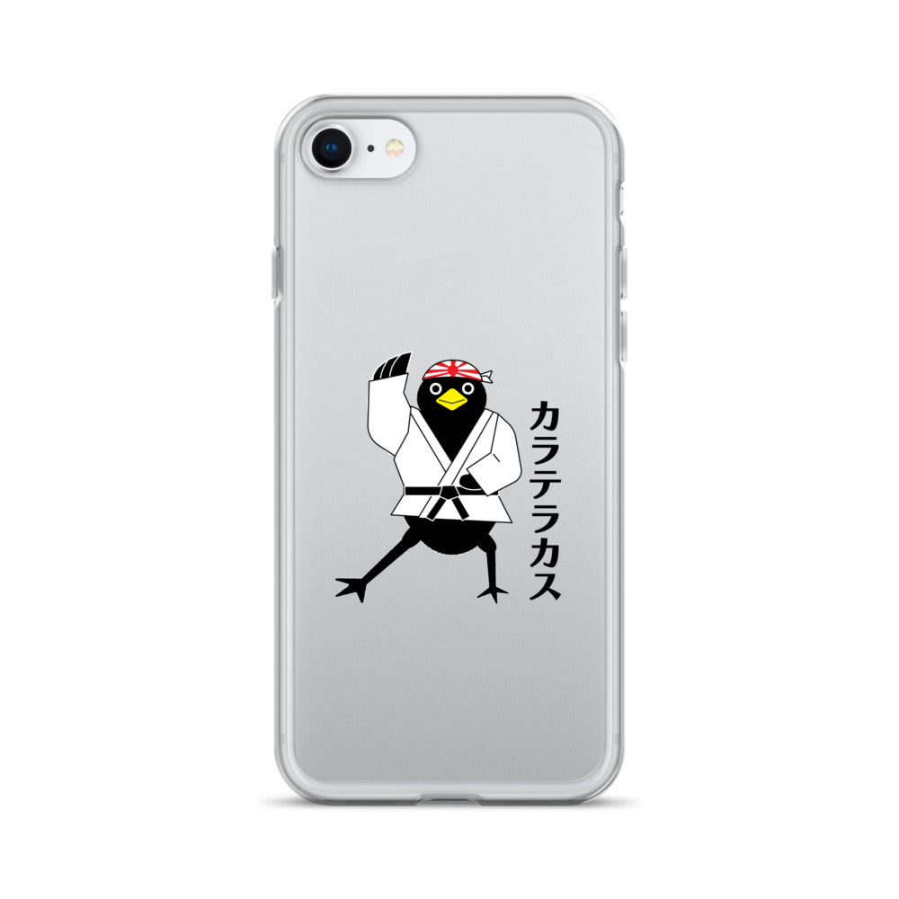 Clear Case for iPhone® Karate Crow